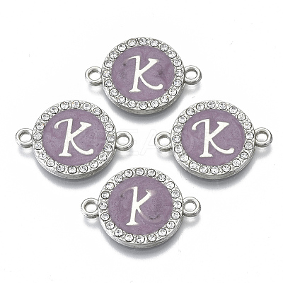 Alloy Enamel Links Connectors ENAM-TAC0003-01S-01K-1