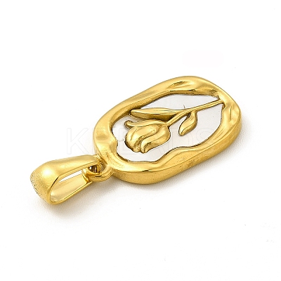 PVD Vacuum Plating 304 Stainless Steel Pendants STAS-A073-13G-1