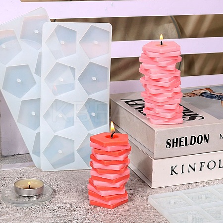 DIY Rotating Scented Candle Making Silicone Molds LS-DIY-E055-37-1