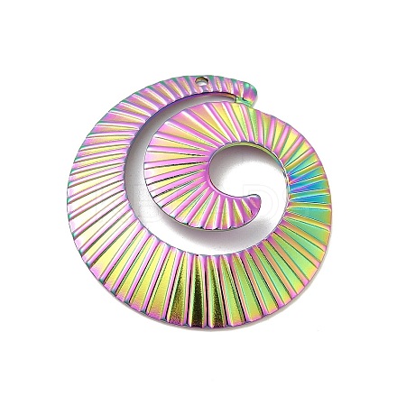 Ion Plating(IP) 304 Stainless Steel Pendants STAS-B032-15MC-1