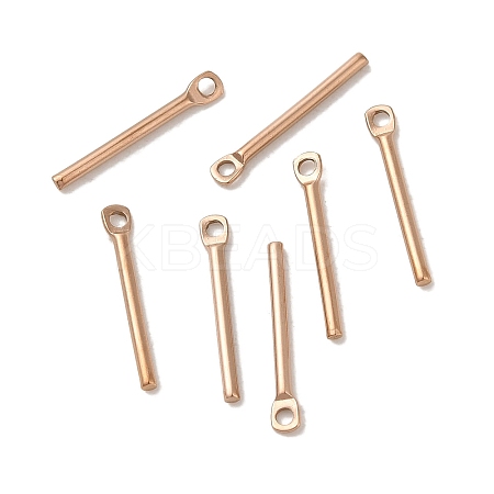 Ion Plating(IP) 304 Stainless Steel Pendants STAS-Q323-03A-RG-1