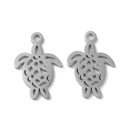 Non-Tarnish 304 Stainless Steel Pendants STAS-F300-08P-1