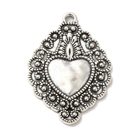 Tibetan Style Alloy Pendants PALLOY-M217-01I-AS-1