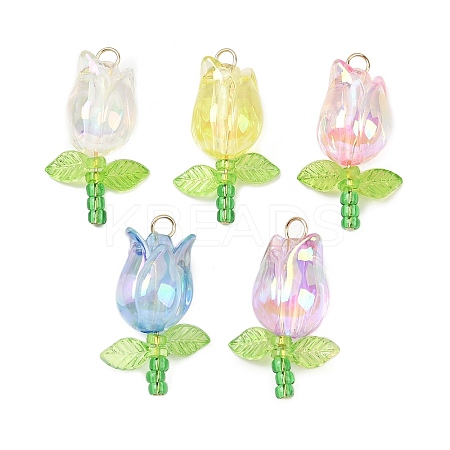 Acrylic Pendants PALLOY-JF03535-01-1