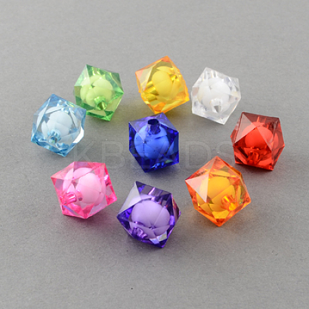 Transparent Acrylic Beads TACR-S112-12mm-M-1