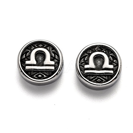 304 Stainless Steel Beads STAS-J033-01G-1