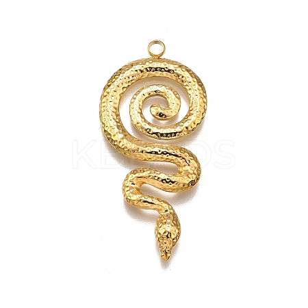 304 Stainless Steel Pendants STAS-M116-07G-1