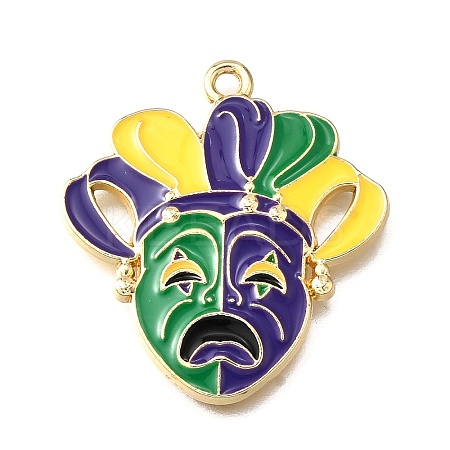 Alloy Enamel Pendants ENAM-K076-03A-02-1