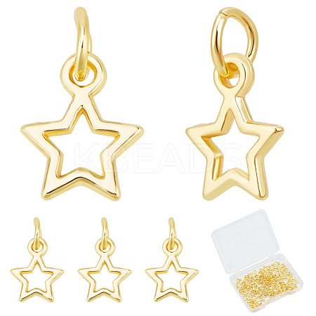 Brass Pendants KK-BBC0015-30C-1
