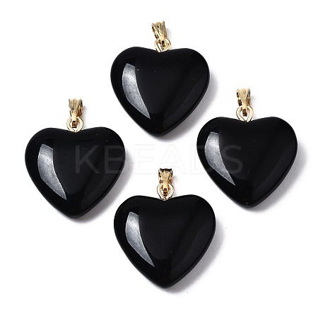 Spray Painted Glass Pendants GLAA-N035-016-H01-1