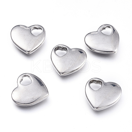 Tarnish Resistant 304 Stainless Steel Pendants STAS-F240-12P-1