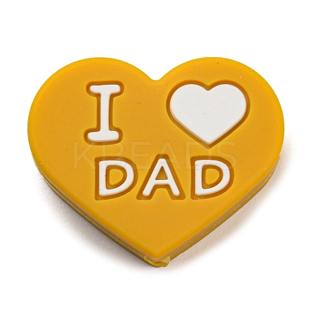 Mother's Day Silicone Focal Beads LS-FIND-PW0005-12C-1