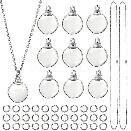 DIY Necklace Making Kits DIY-SC0030-96A-1