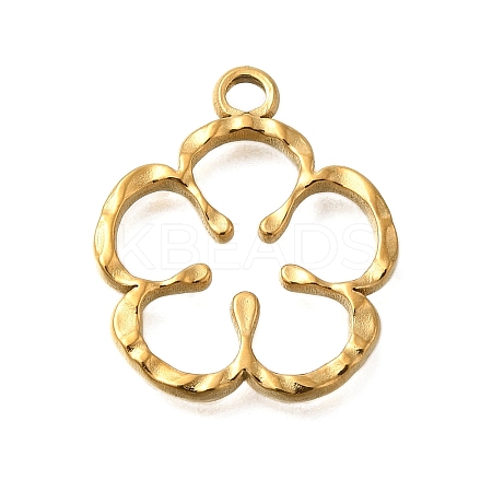 PVD Vacuum Plating 201 Stainless Steel Pendants STAS-C111-14G-1