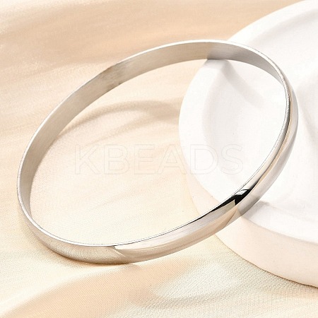 304 Stainless Steel Plain Bangles for Women LS-BJEW-V004-02B-P-1
