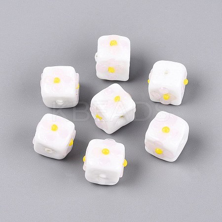 Handmade Bumpy Lampwork Beads LAMP-Q039-14A-1