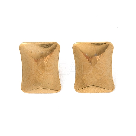 304 Stainless Steel Stud Earrings Findings EJEW-R151-01G-09-1