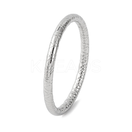 304 Stainless Steel Bangles for Women BJEW-B104-29P-1