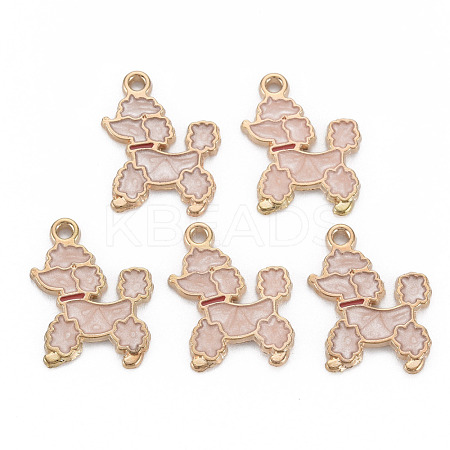 Alloy Enamel Pendants ENAM-N055-013A-NR-1