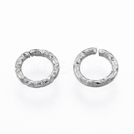 Non-Tarnish 304 Stainless Steel Open Jump Rings STAS-N092-167C-01-1