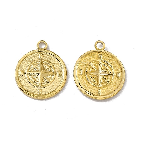 PVD Vacuum Plating 304 Stainless Steel Pendants STAS-E169-11G-1
