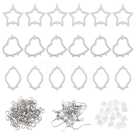 DIY Chandelier Earring Making Kits DIY-UN0002-04-1