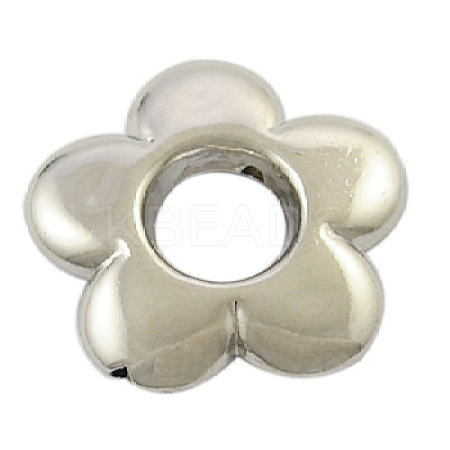 CCB Plastic Flower Bead Frames LS-PCCBH287Y-1