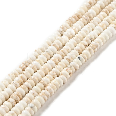 Natural Magnesite Beads Strands G-D474-02B-1