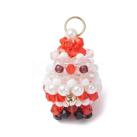Glass Pendants PALLOY-MZ01022-1