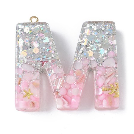 Resin Pendants RESI-B029-01P-M-1