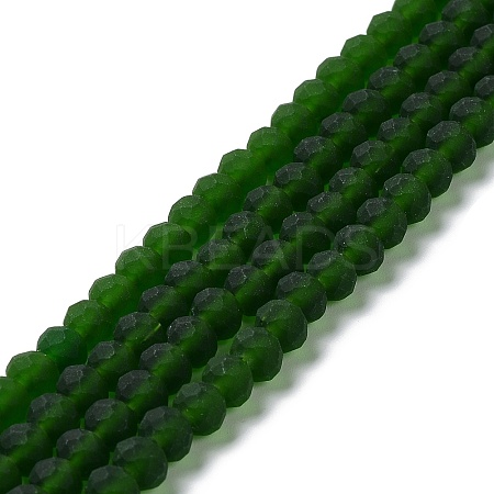 Transparent Glass Beads Strands EGLA-A034-T10mm-MD24-1