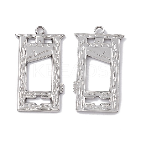Non-Tarnish 304 Stainless Steel Pendants LS-STAS-B031-10P-1
