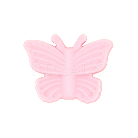 Butterfly Food Grade Eco-Friendly Silicone Focal Beads LS-SIL-CJC0009-03P-1