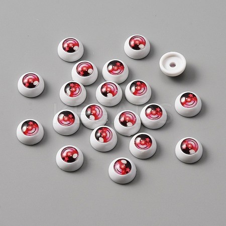 Star Acrylic Craft Eyes DOLL-WH0001-04A-05-1