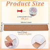 15Pcs Self-adhesive Cork Insulation Sheets AJEW-AR0004-84A-4