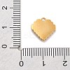 304 Stainless Steel Rhinestone Charms STAS-M092-06G-04-3