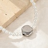 Plastic Imitation Pearl Beads Bracelets for Women BJEW-M056-11P-2