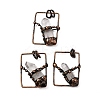 Natural Quartz Crystal Nuggets Pendants G-B149-05R-02-1