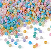 100g 10 Colors 6/0 Opaque Glass Seed Beads SEED-TA0001-05C-3