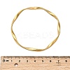 304 Stainless Steel Twisted Bangles for Women BJEW-Q040-07G-3