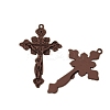 Tibetan Style Alloy Pendants TIBEP-3035-R-NR-1