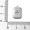 Brass Micro Pave Cubic Zirconia Pendants LS-KK-D283-30P-02-3