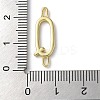 Rack Plating Brass Connector Charms KK-P245-07G-Q-3