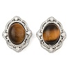 Natural Tiger Eye Multi-Strand Links KK-M304-04P-05-1
