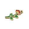 304 Stainless Steel Enamel Pendants STAS-I335-04G-01-2