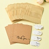 Thanksgiving Day Theme Resealable Kraft Paper Bags OPP-FS0001-13-2