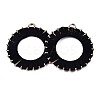 Polyester Woven Big Pendants WOVE-T013-005A-RS-3