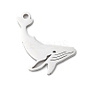 Non-Tarnish 304 Stainless Steel Charms STAS-S138-01P-02-1