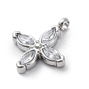 304 Stainless Steel Pendants STAS-C118-01P-06-2
