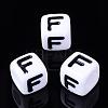 Letter Acrylic Beads PL37C9129-F-1